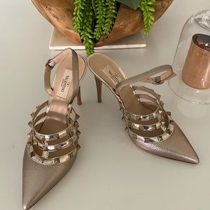Valentino rockstud slingback